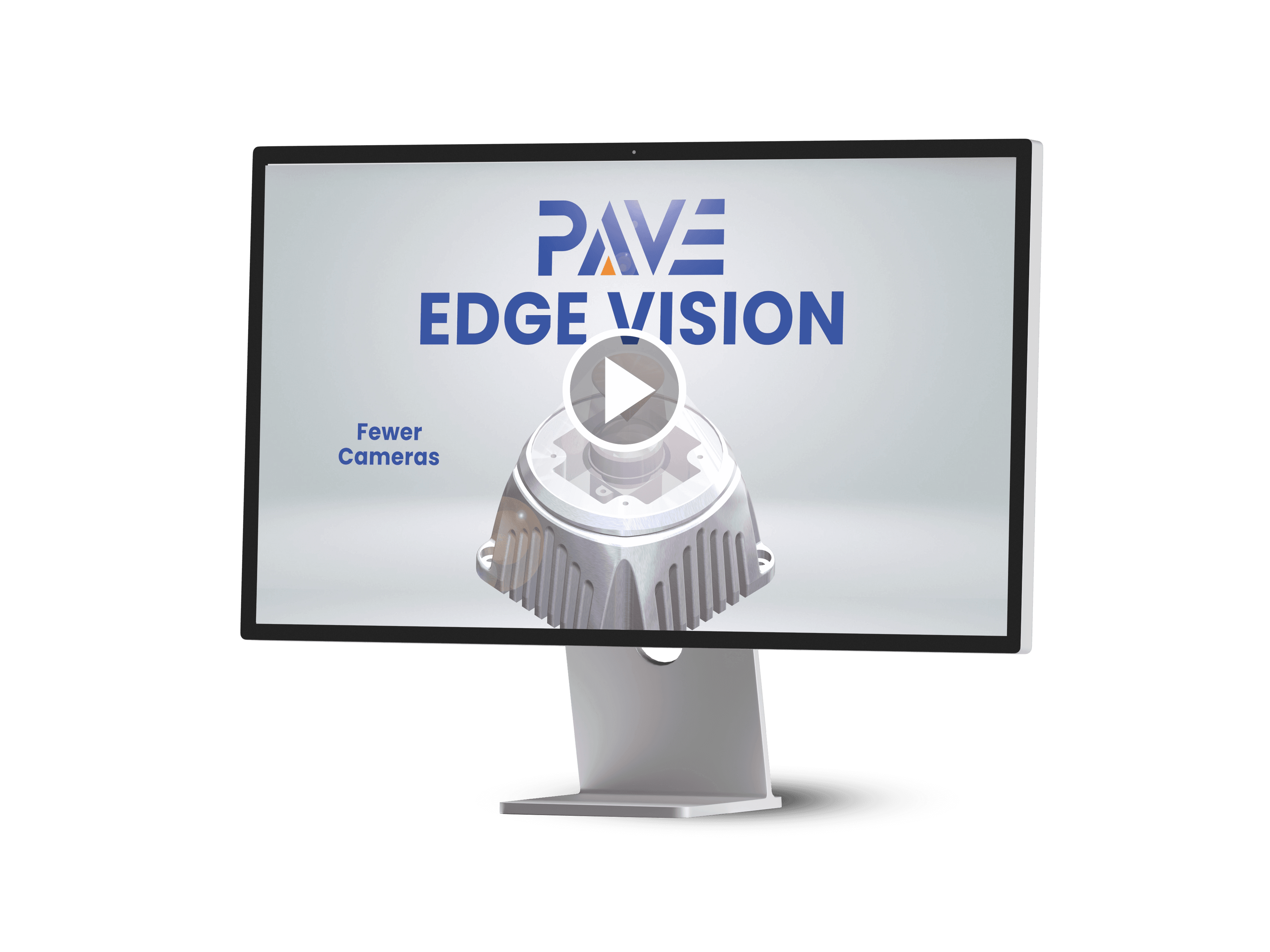 ST Engineering PAVE Edge Vision video content displayed on a desktop monitor
